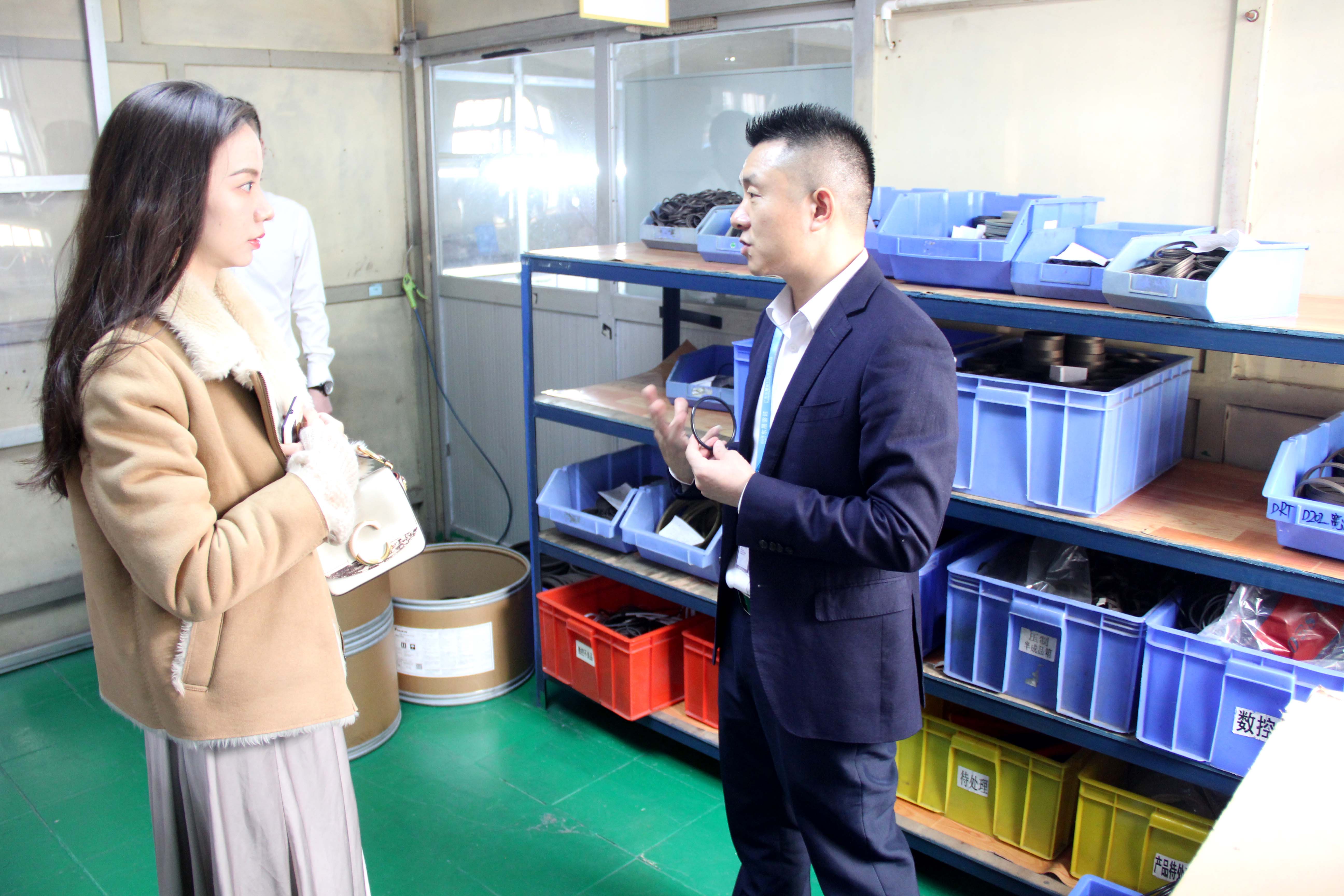 熱烈歡迎石碣工|商聯(lián)領(lǐng)導(dǎo)蒞臨東晟密封指導(dǎo)工作