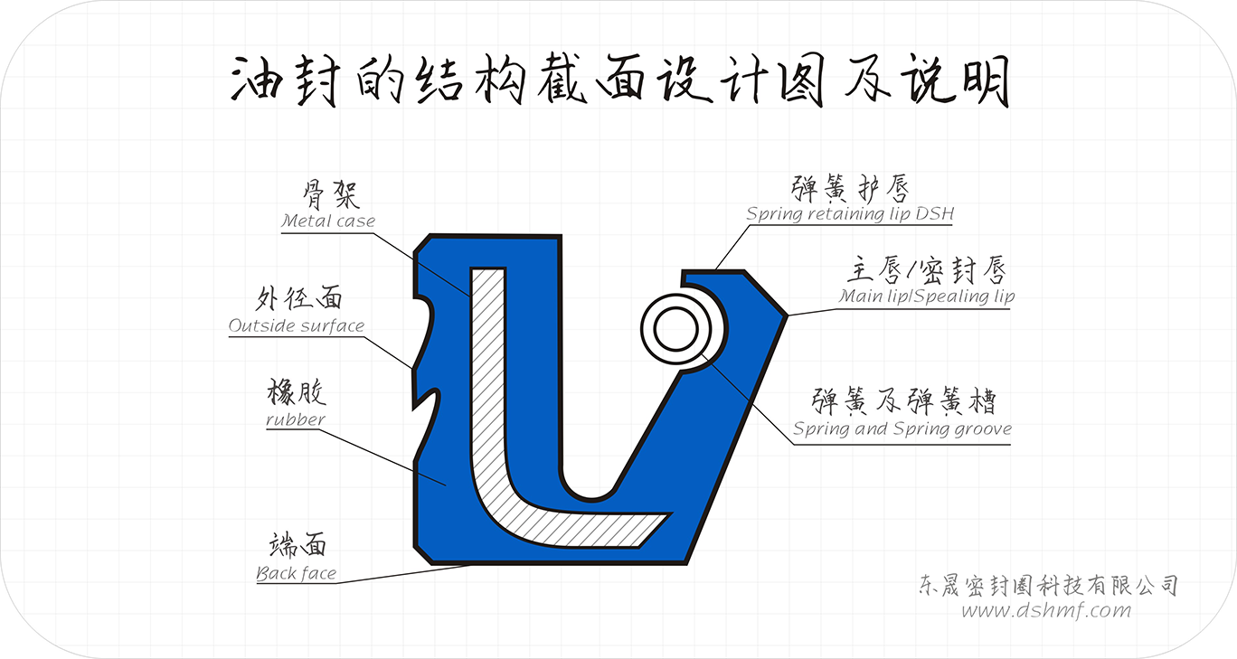 油封的結(jié)構(gòu)截面設(shè)計(jì)圖及說(shuō)明1 油封的結(jié)構(gòu)截面設(shè)計(jì)圖及說(shuō)明1